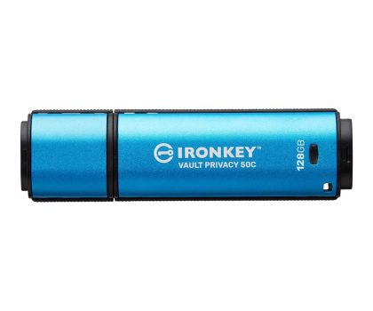 PenDrive Kingston 128GB IronKey Vault Privacy 50C AES-256 FIPS 197 USB-C